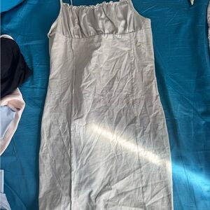 Princess Polly Light Gray Dress